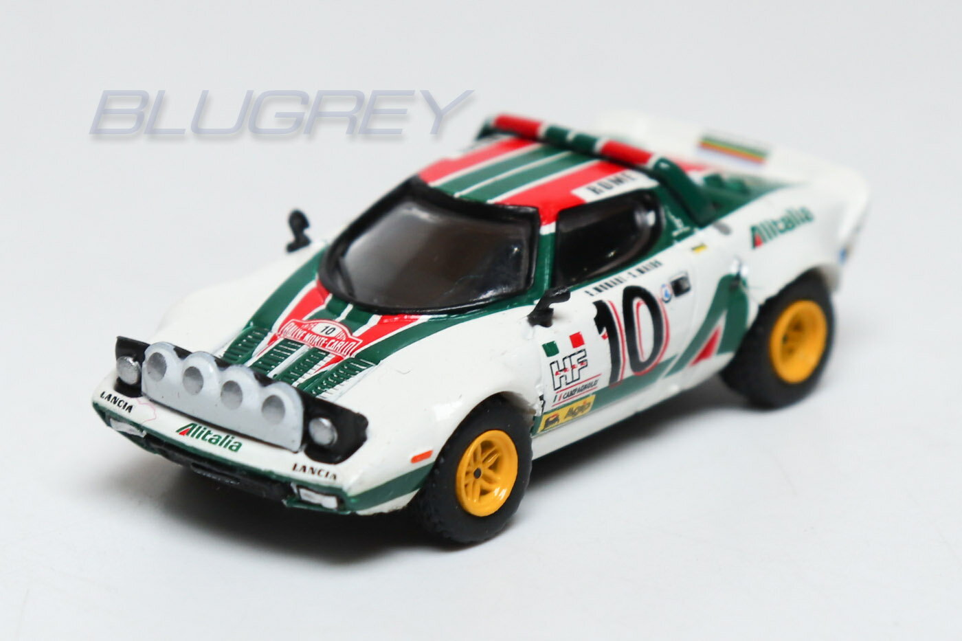 ブレキナ 1/87 ランチア ストラトス HF 10 アリタリア 1976 BREKINA Lancia Stratos HF Alitalia ミニカー HOスケール