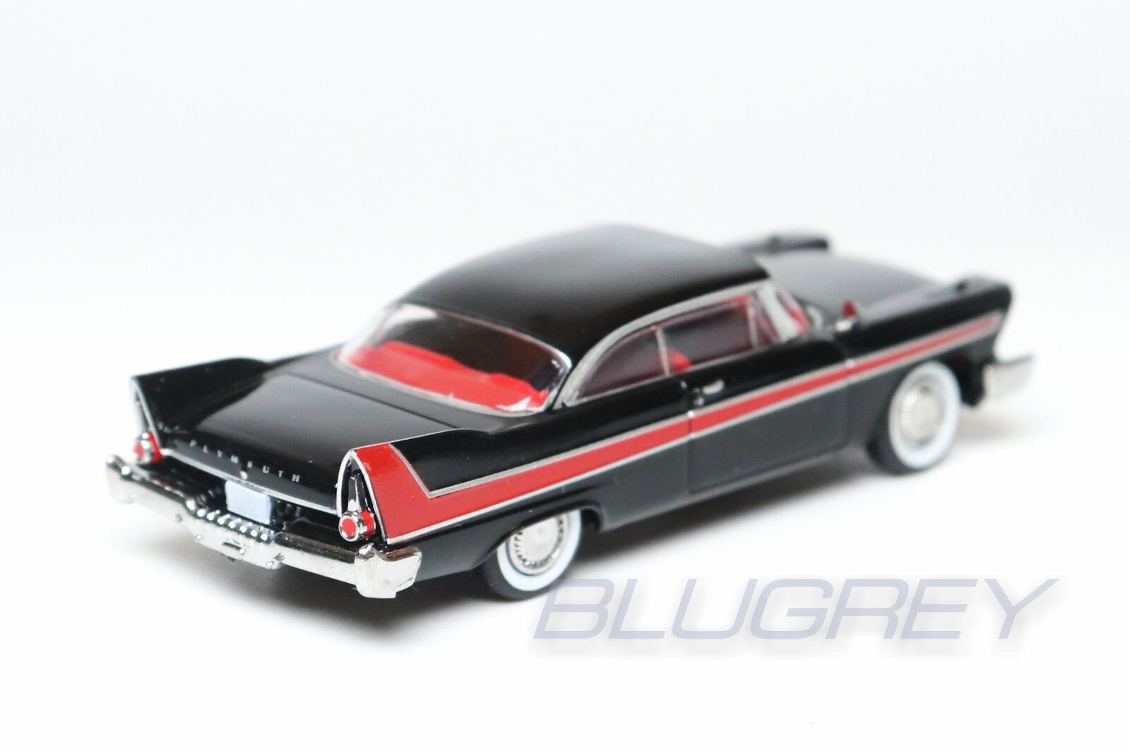 【国内在庫品】ブレキナ 1/87 プリマス フューリー ブラック BREKINA Plymouth Fury ミニカー HOスケール