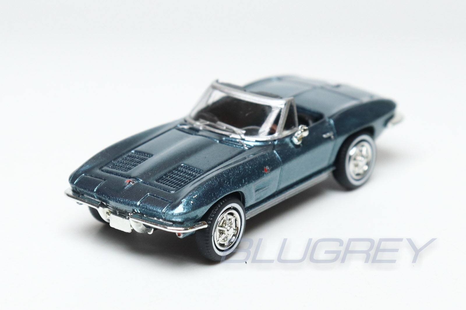 【国内在庫品】ブレキナ 1/87 シボレー コルベット C2 カブリオレ 1962 グリーン Brekina Chevrolet Corvette Cabrio ミニカー HOスケール