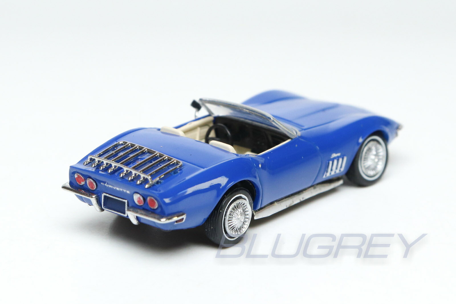 �ڹ���߸��ʡۥ֥쥭�� 1/87 ���ܥ졼 ����٥å� C3 ����С����֥� 1967 �֥롼 Brekina Chevrolet Corvette Convertible HO�������� �ߥ˥���