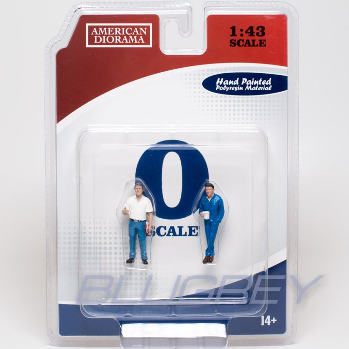 アメリカン ジオラマ 1/43 フィギア メカニック セット 1 ティム ラリー American Diorama Figure 1/43 Mechanic Set I