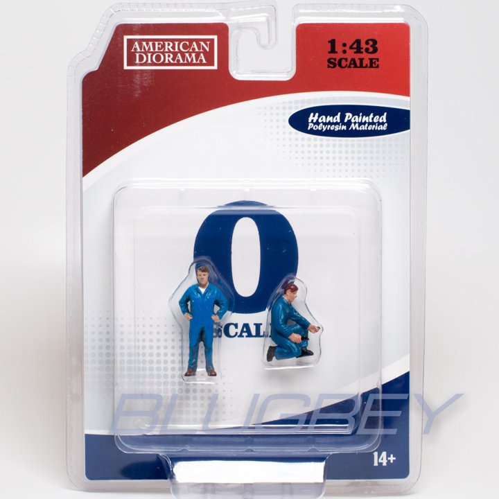 アメリカン ジオラマ 1/43 フィギア メカニック セット 2 ジョン トニー American Diorama Figure 1/43 Mechanic Set II