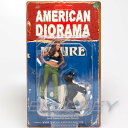 アメリカン ジオラマ 1/18 フィギア ローライダー 女性 犬 American Diorama 1/18 Lowriderz Figure IV