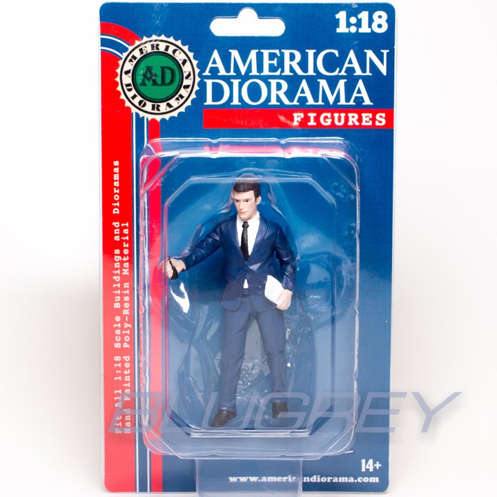 アメリカン ジオラマ 1/18 フィギア ディーラーシップ 男性 セールスマン American Diorama Figures The Dealership Salesperson