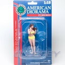 アメリカン ジオラマ 1/18 ビーチガールズ エイミー American Diorama Beach Girls Amy 女性 ミニチュア