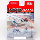 アメリカン ジオラマ 1/64 フィギア モトマニア バイカー セット American Diorama Figure Moto Mania Biker Set Mijo限定