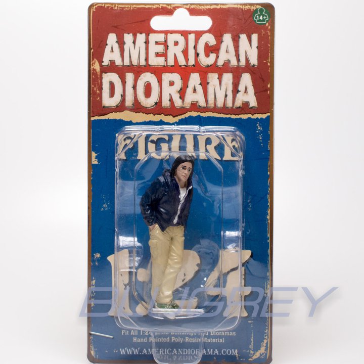 【国内在庫品】アメリカン ジオラマ 1/24 フィギア ストリート レーシング クルー 3 American Diorama Figure Street Racing Crew Figure III