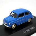 【国内在庫品】アルタヤ 1/43 フィアット 600D 1962 Fiat 600D 1962 Altaya ◇ARG04