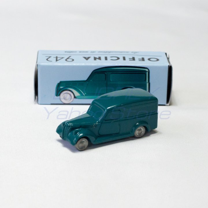 【国内在庫品】OFFICINA-942 1/76 FIAT 1100 BLR VAN Furgone オフィチーナ 942 フィアット 1100 BLR バン フルゴン グリーン◇ART1002B