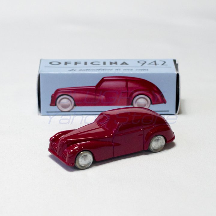 【国内在庫品】OFFICINA-942 1/76 Alfa Romeo 6C 2500 Freccia d'Oro オフィチーナ 942 アルファロメオ フレッチア・ドーロ レッド ◇ART1004A