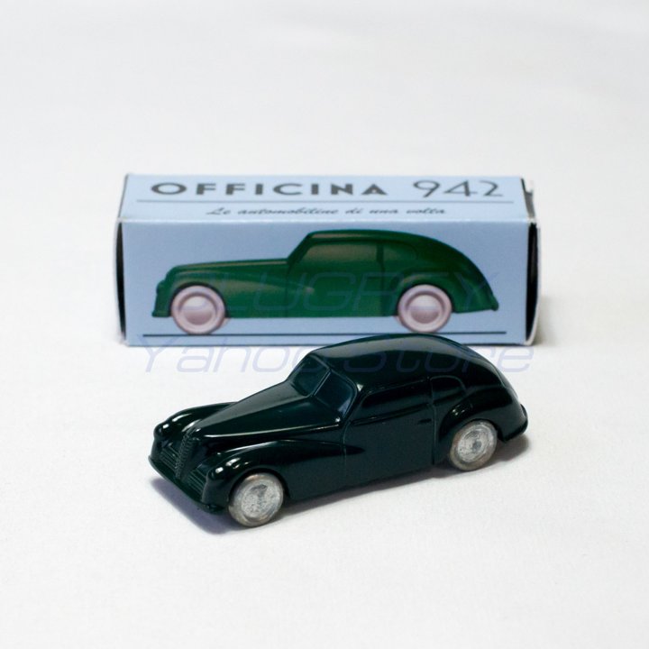 【国内在庫品】OFFICINA-942 1/76 Alfa Romeo 6C 2500 Freccia d'Oro オフィチーナ 942 アルファロメオ フレッチア・ドーロ グリーン◇ART1004B