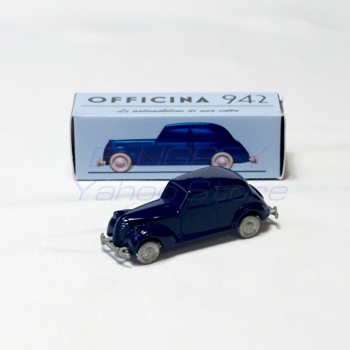 Rakuten - OFFICINA-942 1/76 FIAT 1500 D オフィチーナ 942 フィアット 1500 D ダークブルー ◇ART1005A 【国内在庫品】