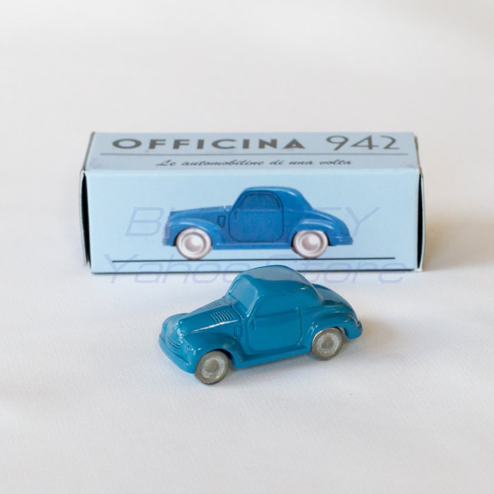 【国内在庫品】OFFICINA-942 1/76 FIAT 500C TOPOLINO 1949 オフィチーナ 942 フィアット 500C トポリーノ ブルー ◇ART1008A
