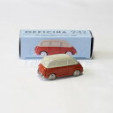 【国内在庫品】OFFICINA-942 1/76 FIAT 600 MULTIPLA 1956 オフィチーナ 942 フィアット 600 ムルティプラ クリーム/レッド ◇ART1009B