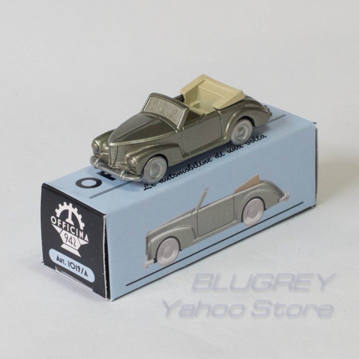 Rakuten - OFFICINA-942 1/76 FIAT 1100B CABRIOLET 1948 オフィチーナ 942 フィアット 1100B カブリオレ グリーンメタリック 【国内在庫品】
