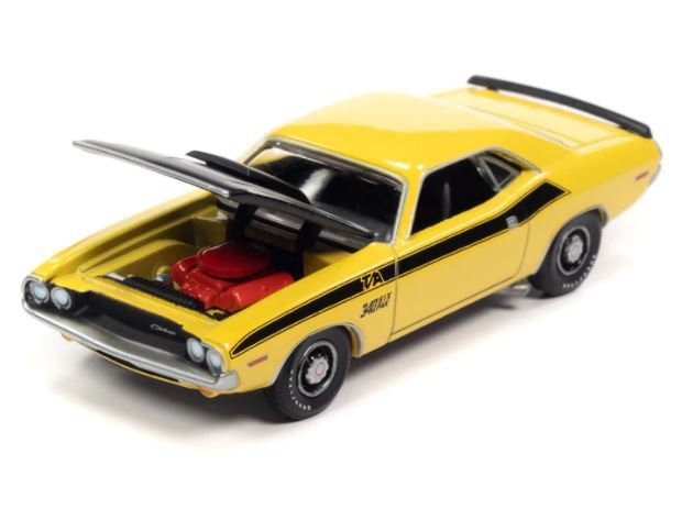 Auto World 1/64 ダッジ チャレンジャー 1970 バナナイエロー DODGE CHALLENGER Banana Yellow AWSP086B