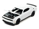 Auto World 1/64 ダッジ チャレンジャー ヘルキャット 2018 ホワイトナックル DODGE CHALLENGER Hellcat AWSP088B