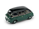 u 1/43 tBAbg 600 eBv ~m ^NV[ 1955 BRUMM FIAT 600 MULTIPLA TAXI MILANO