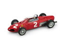 ブルム 1/43 フェラーリ F1 156 イタリアGP 1961 優勝 ワールドチャンピオン フィル ヒル フィギア付き BRUMM FERRARI PHIL HILL