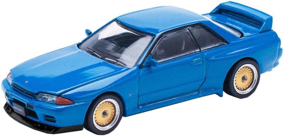 Rakuten - POP RACE x ENIGMA 1/64 日産スカイライン GT-R R32 ベイサイドブルー Nissan Skyline ミニカー 【国内在庫品】