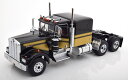 ROAD KINGS 1/18 KENWORTH W900 1989 ロードキングス ケンワース ブラック/ゴールド トレーラーヘッド ミニカー