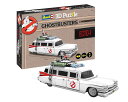 Revell 3Dパズル ゴーストバスターズ キャデラック エクトワン 3D Puzzle Ghostbusters Ecto-1 120ピース 全長約33cm