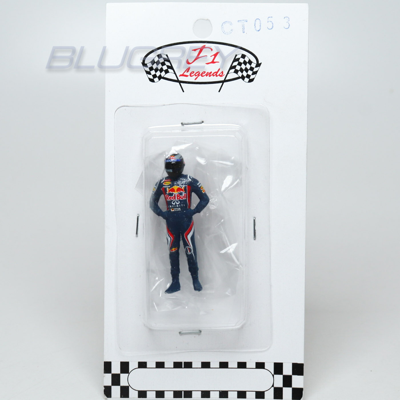 Cartrix 1/43 F1 ドライバー フィギア セバスチャン ベッテル 2012 レッドブル Sebastian Vettel Red Bull Figure レジンモデル