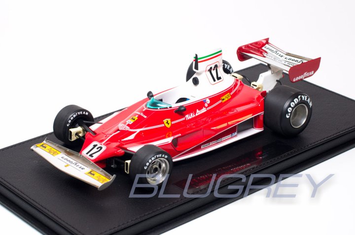 GP REPLICAS 1/18 フェラーリ F1 312 T 1975 ニキ・ラウダ #12 ワールド チャンピオン FERRARI 312 T GP026A