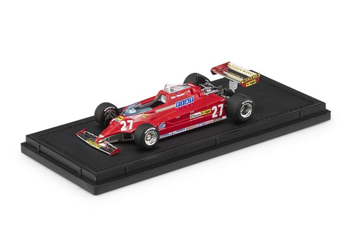 GP REPLICAS 1/43 フェラーリ F1 126CK #27 ジル・ヴィルヌーブ 1981 イタリアGP FERRARI GILLES VILLENEUVE 限定500台