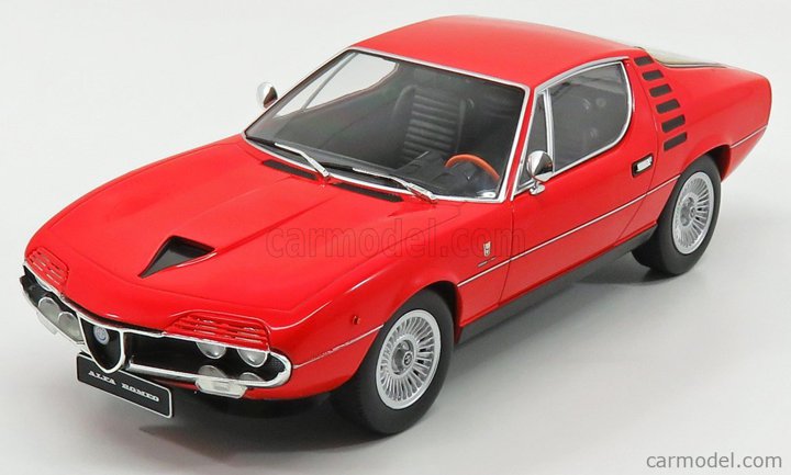 KK-Scale 1/18 アルファロメオ モントリオール 1970 レッド ALFA ROMEO MONTREAL 限定1500台 ◇KKDC180381