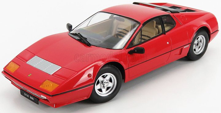 KK-Scale 1/18 フェラーリ 512BBi 1981 レッド Ferrari 512BBi KKDC180541