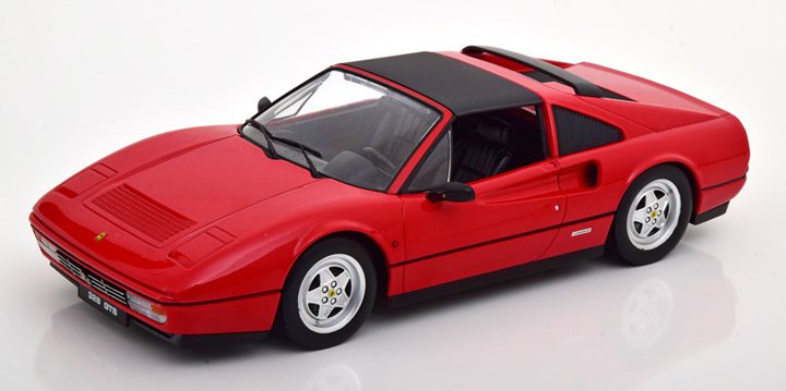 KK-Scale 1/18 フェラーリ 328 GTS 1985 レッド Ferrari 328 GTS ◇kkdc180551