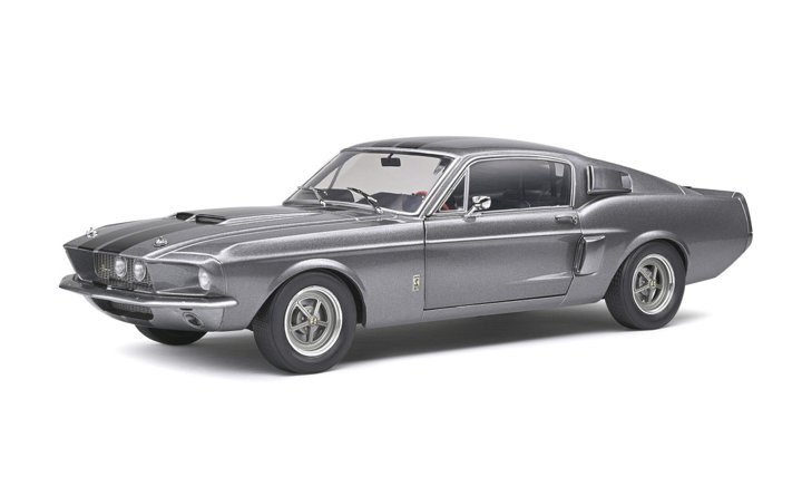 Rakuten - ソリド 1/18 フォード シェルビー マスタング GT500 1967 グレー Solido FORD SHELBY MUSTANG GT500 S1802905