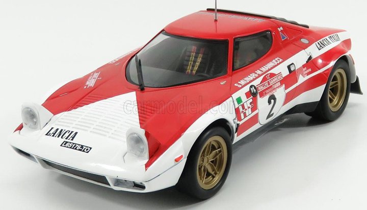 TRIPLE9 1/18 ランチア ストラトス HF 2 サンレモラリー 1974 優勝 LANCIA STRATOS RALLY SANREMO