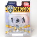 アメリカン ジオラマ 1/64 フィギア ポリス ラインAmerican Diorama Figure Police Line Mijo限定