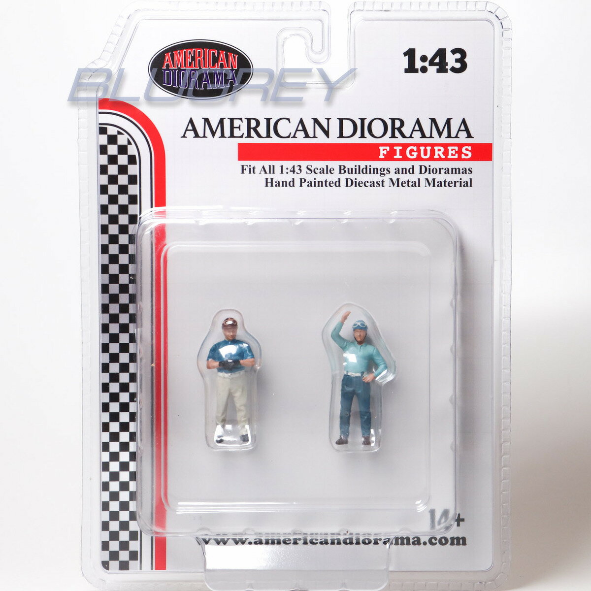 アメリカン ジオラマ 1/43 レーシング レジェンド 50s フィギア American Diorama Racing Legend Figure