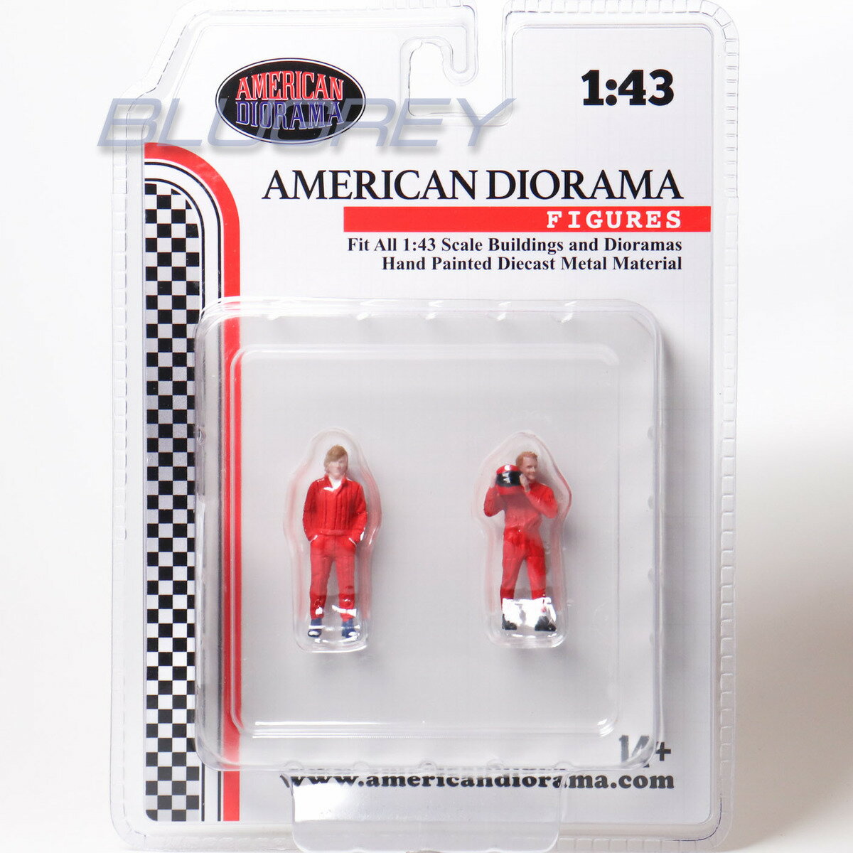 アメリカン ジオラマ 1/43 レーシング レジェンド 70s フィギア American Diorama Racing Legend Figure