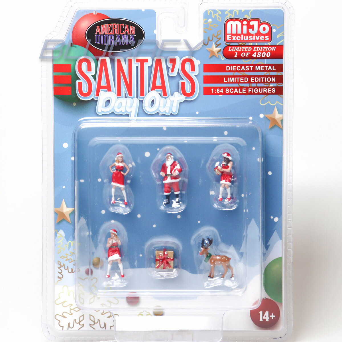 アメリカン ジオラマ 1/64 フィギア サンタズ デイ アウト American Diorama Figure Santa’s Day Out Mijo限定