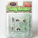 アメリカン ジオラマ 1/64 フィギア ファミリー アドベンチャー American Diorama Figure Family Adventure Set フィギュア