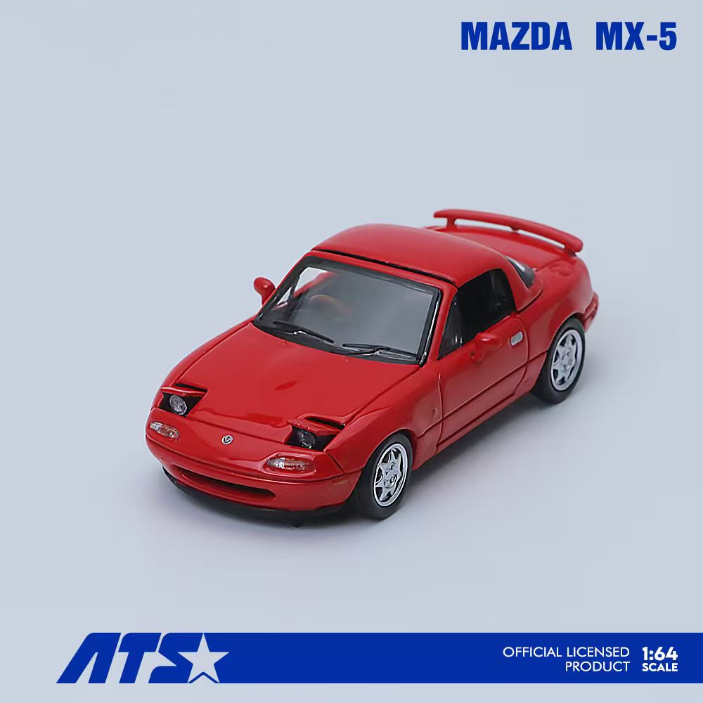 Rakuten - ATS 1/64 マツダ ロードスター NA レッド 頭文字D Mazda MX-5 Initial D イニシャルD　【国内在庫品】