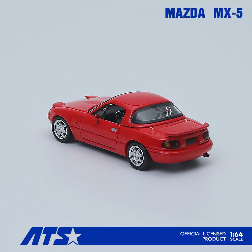 ATS 1/64 マツダ ロードスター NA レッド 頭文字D Mazda MX-5 Initial D イニシャ...