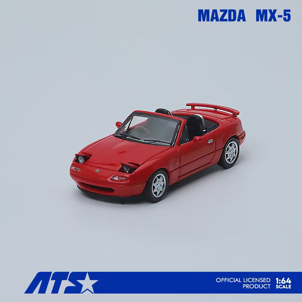 ATS 1/64 マツダ ロードスター NA レッド 頭文字D Mazda MX-5 Initial D イニシャ...