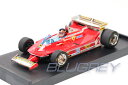 ブルム 1/43 フェラーリ F1 312 T5 モナコGP 1980 2 ジル ヴィルヌーブ ドライバー付き BRUMM FERRARI GILLES VILLENEUVE