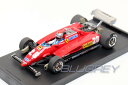 ブルム 1/43 フェラーリ 126C2 1982 28 M.アンドレッティ イタリアGP ドライバー付き BRUMM FERRARI 126C2 Mario Andretti