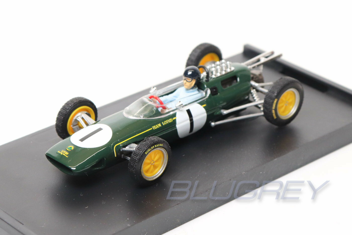 ブルム 1/43 ロータス F1 ジム・クラーク フィギア付き 1963 ベルギーGP ワールドチャンピオン BRUMM LOTUS JIM CLARK