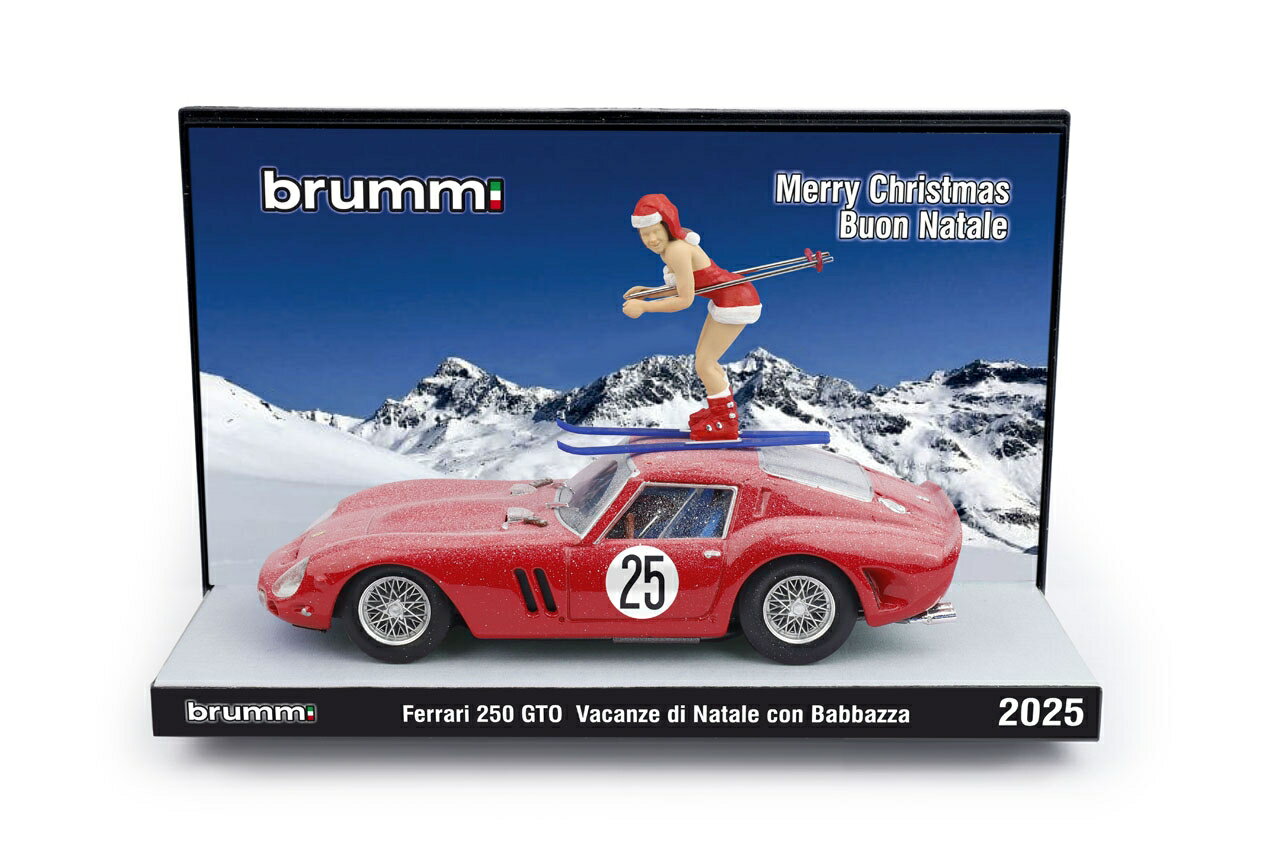 樂天商城 - ブルム 1/43 フェラーリ 250 GTO クリスマス 2025 BRUMM FERRARI 250 GTO NATALE 限定200台 【国内在庫品】