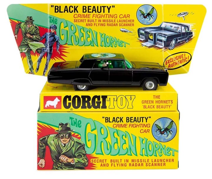 コーギー 1/50 グリーンホーネット ”ブラックビューティー” CORGI Green Hornet 'Black Beauty' 復刻版　【国内在庫品】