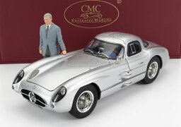 CMC 1/18 メルセデス ベンツ 300 SLR クーペ 1955 シルバー ルドルフ・ウーレンハウトフィギュア付き Mercedes Benz M246