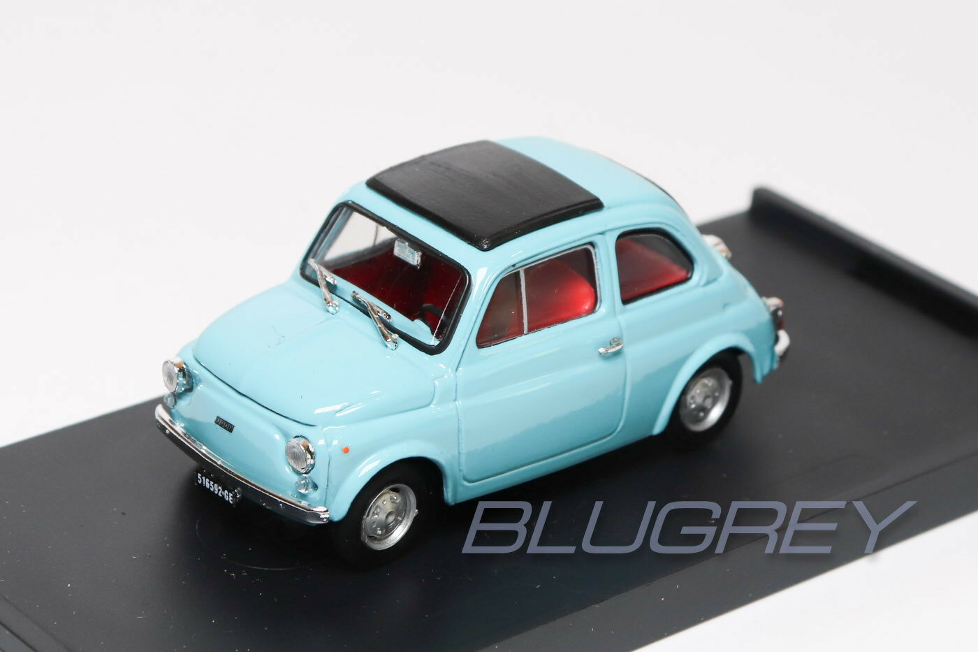 ブルム 1/43 フィアット 500R 1972-1975 クローズドルーフ バタフライ ターコイズ BRUMM FIAT 500R CHIUSA TURCHESE FARFAL