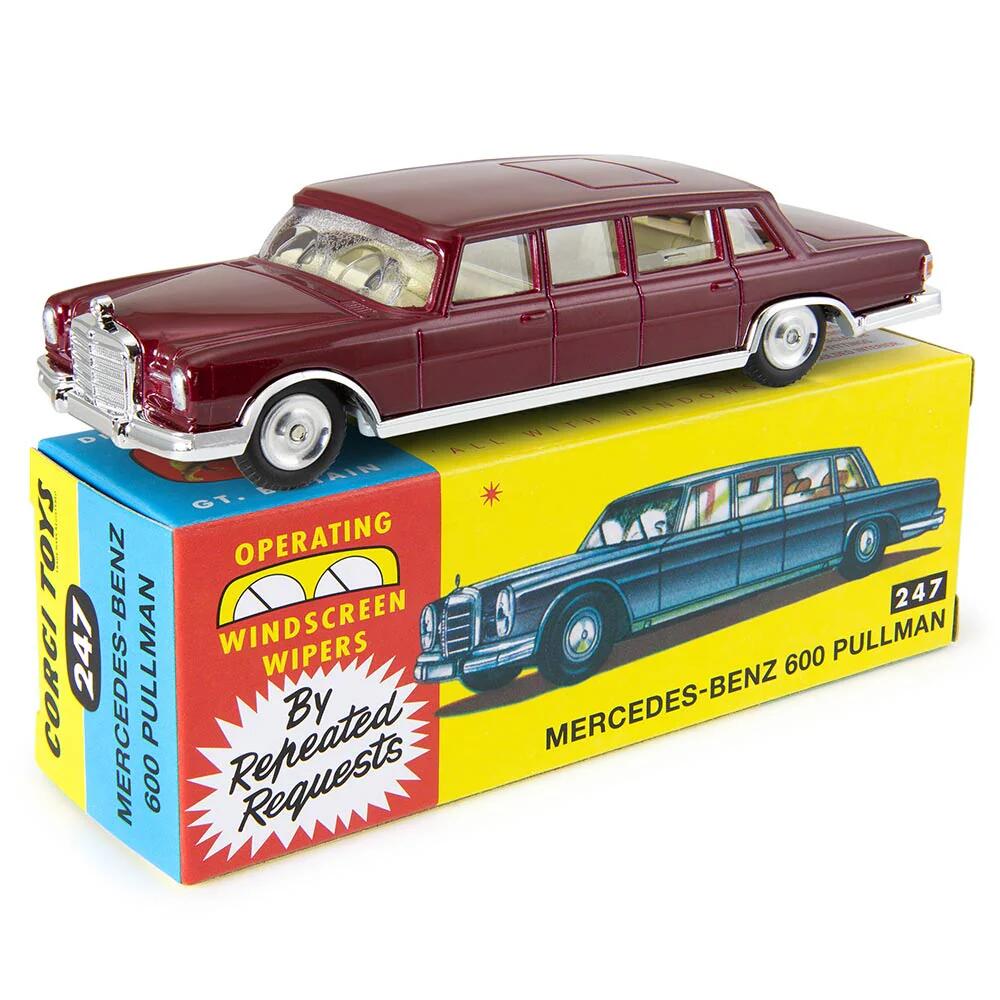 Rakuten - コーギー 1/52 メルセデスベンツ プルマン バーガンディ CORGI Mercedes Benz Pullman 247 【国内在庫品】